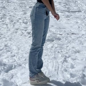 Abercrombie and Fitch 90s Straight Jeans Extra Long Curve Love